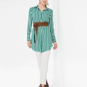 Chico’s BLACK LABEL Striped Tunic